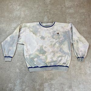 Vintage 90s Apple Computer Rainbow Logo Sweatshirt Size Large